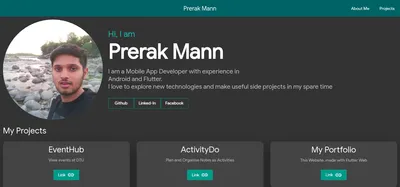 Flutter Project Portfolio
